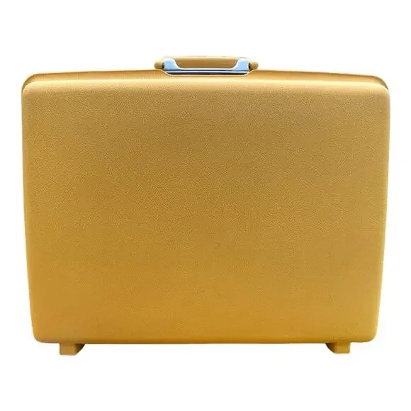 Samsonite Vintage Gold Concord Hardside Overnight and Weekender Luggage Set - Picture 2 of 16